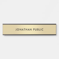 Trendy Elegant Modern Gold Look Simple Template