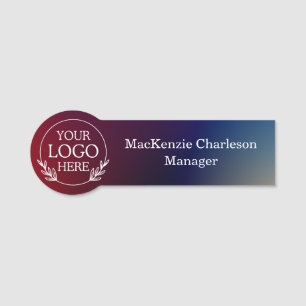 Trendy Elegant Professional Desk or Uniform Badge