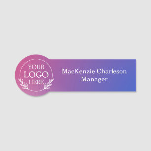 Trendy Elegant Professional Desk or Uniform Badge