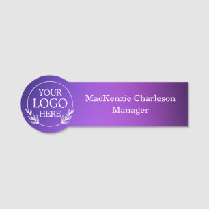 Trendy Elegant Professional Desk or Uniform Badge