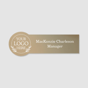 Trendy Elegant Professional Desk or Uniform Badge