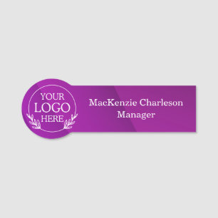 Trendy Elegant Professional Desk or Uniform Badge