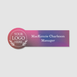 Trendy Elegant Professional Desk or Uniform Badge