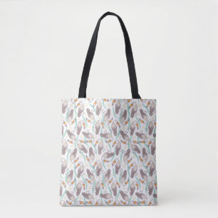 Trendy exotic toucans tote bag