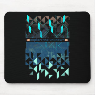 Trendy Explore The Unknown Mountain Climbing Mouse Pad