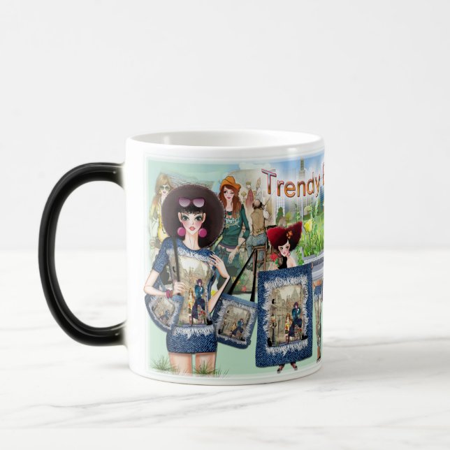 Trendy Expressions Magic Mug (Left)