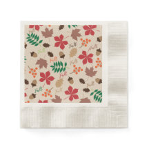 Trendy Fall Multicolor Red Green Brown Orange