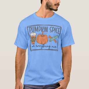 Trendy Fall Top Pumpkin Spice and Everything Nice