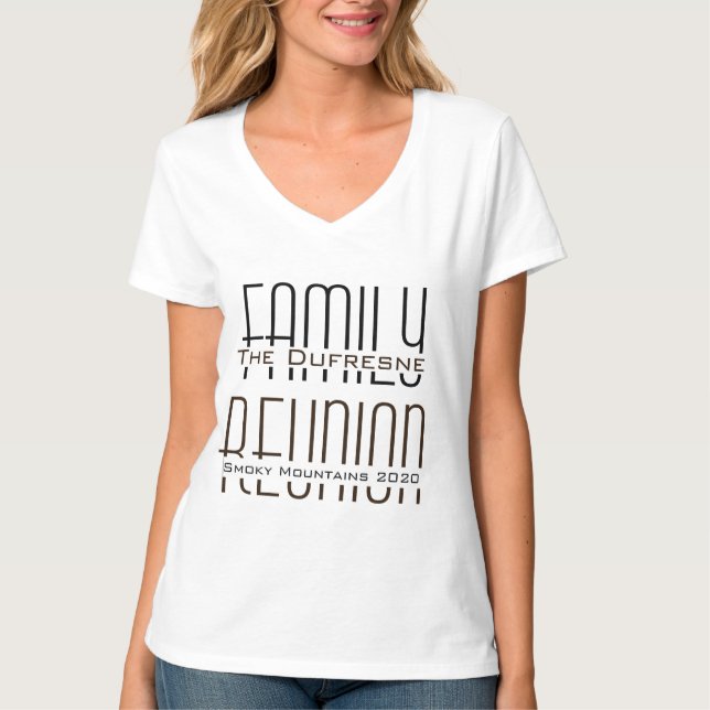 Trendy Family Reunion T-Shirt (Front)
