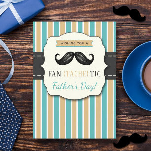 Trendy (Fan-Tache-Tic) Moustache Photo Father's Da