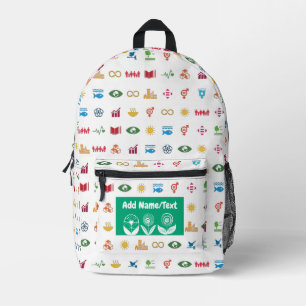 Trendy Fashion Meaningful Personalised Custom Name Printed Backpack
