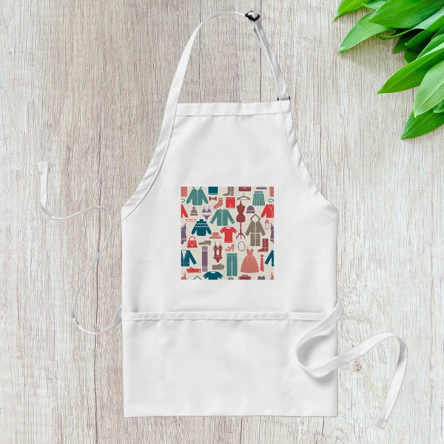 Trendy Fashion Pattern Stylish Clothing Graphic  Standard Apron (Creator Uploaded)