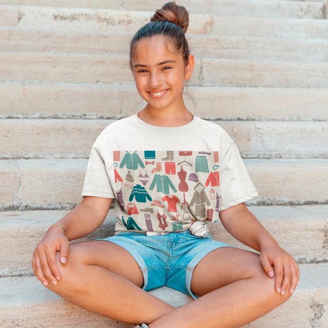 Trendy Fashion Pattern Stylish Clothing Graphic  T-Shirt (Creator Uploaded)