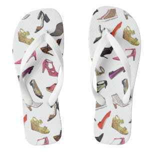 Trendy fashion shoes flipflops