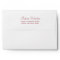 Trendy Faux Glitter Rose Gold Elegant 5x7 Envelope