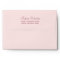 Trendy Faux Glitter Rose Gold Elegant 5x7 Envelope