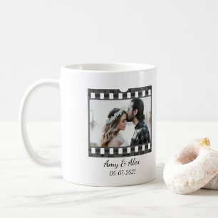 Trendy Film Reel Movie Personalised Picture Frame Coffee Mug