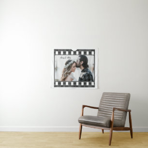 Trendy Film Reel Movie Personalised Picture Frame Tapestry