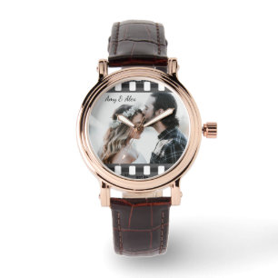 Trendy Film Reel Movie Personalised Picture Frame Watch