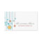Trendy Floral Design Business Card