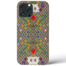 trendy floral design for your phone