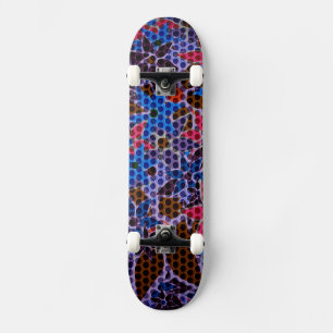 Trendy Floral Pattern #10 Skateboard