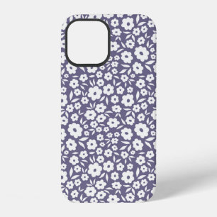Trendy flowers seamless pattern. Small vintage flo iPhone 12 Case