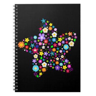 Trendy Flowery Notebook