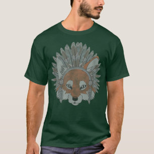 Trendy Fo Big Face Headdress T-Shirt