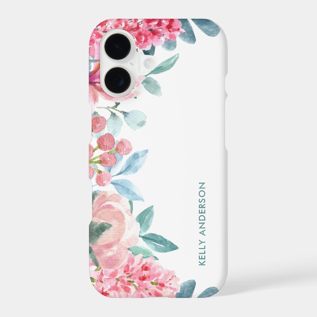 Trendy Foliage Botanical Floral Pattern Decal (Back)
