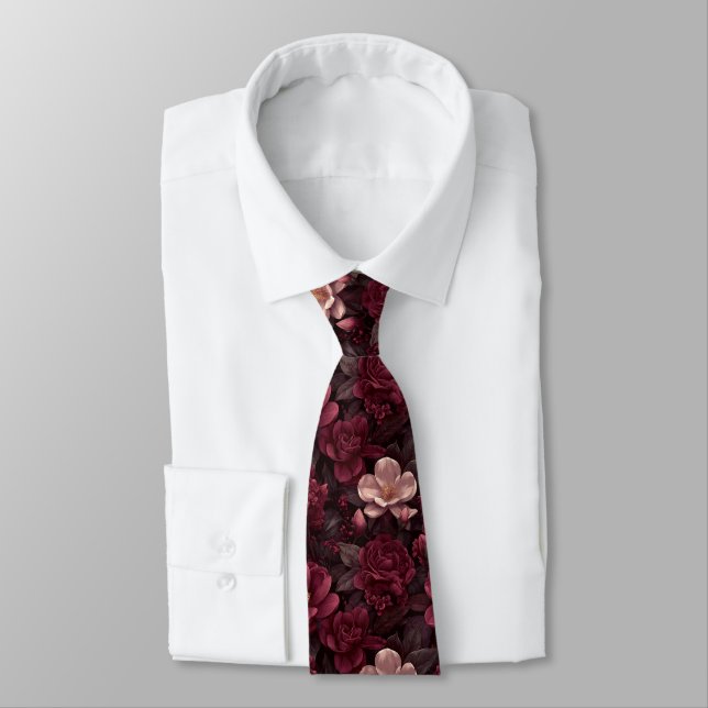 Trendy For Him Gardenias Tie (Tied)