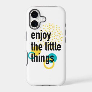 Trendy fun happy design of Enjoy the Lıttle Things
