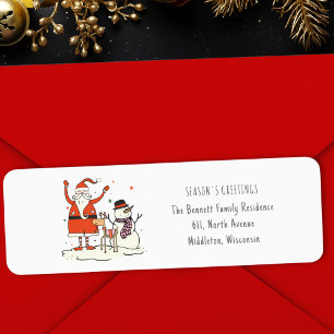 Trendy Fun Santa Snowman Reindeer Christmas Hygge