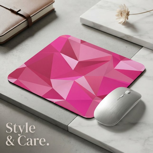 Trendy Geometric Halftone Print Mouse Pad (Trendy Geometric Halftone Print Mouse Pad)