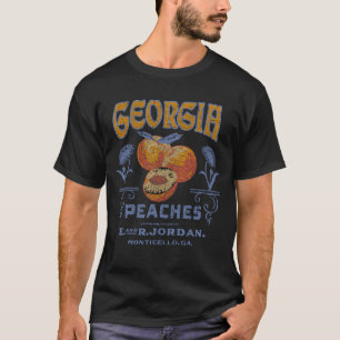 Trendy Georgia Peaches Vintage T-Shirt