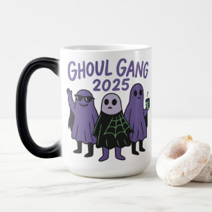 Trendy Ghoul Gang Coffee Squad Halloween 2025 Magic Mug