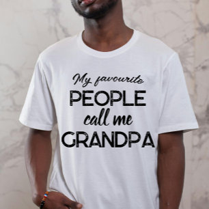 Trendy Gift For Father’s Day present GrandPa T-Shirt