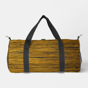 Trendy Gold Black Vintage Art Deco Collection Duffle Bag