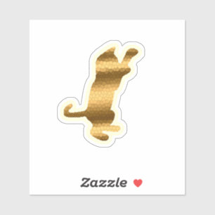 Trendy Gold Cat