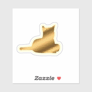 Trendy Gold Cat
