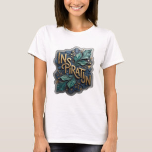 Trendy Gold INSPIRATION Wearable Art T-Shirt