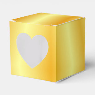 Trendy Gold Look Glamour Modern Elegant Template Favour Box