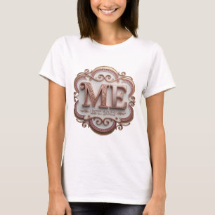 Trendy Gold ME EST 2002 Design T-Shirt