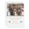 Trendy Gold Script Christmas Greeting 2 Photo