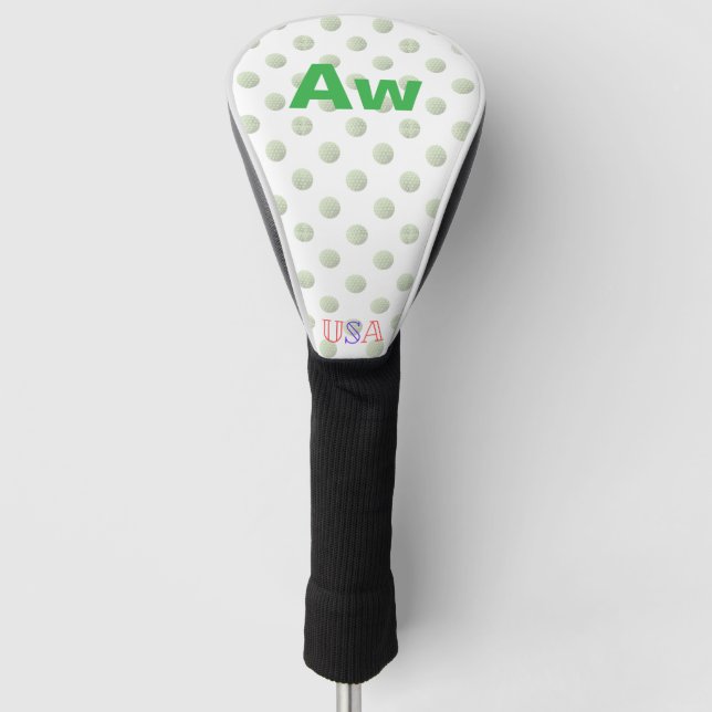 Trendy Golf Head Cover (Front)