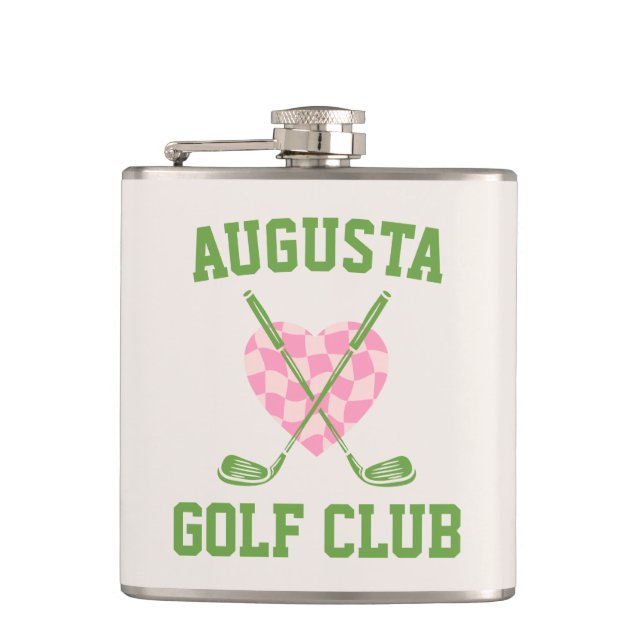 Trendy Golf Social Club Hip Flask (Front)