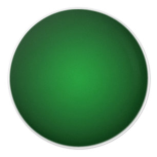 Trendy Grainy Green-Black Vignette Ceramic Knob
