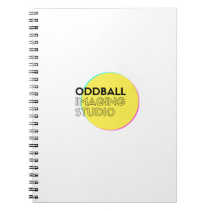 Trendy Graphic Spiral Photo Notebook Custom Logo