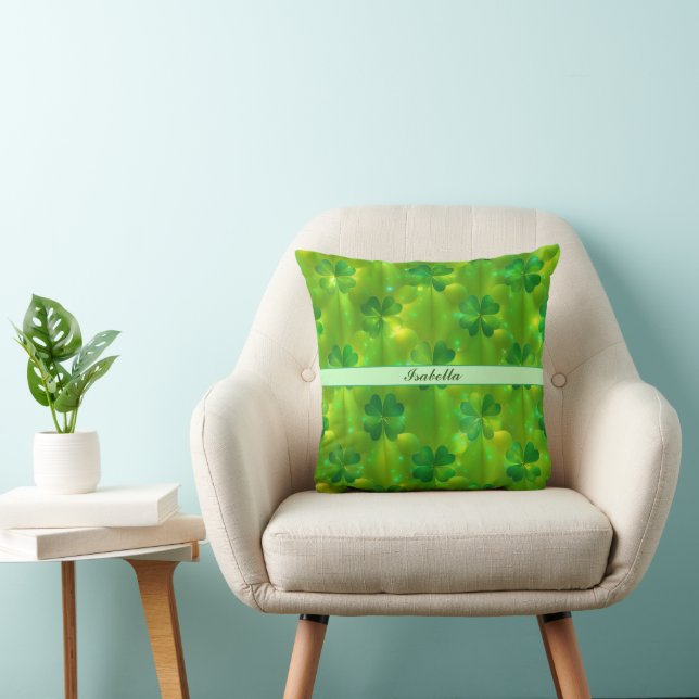 Trendy Green Clover 4 Lists Collection Cushion (Chair)