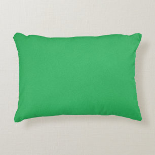 Trendy Green Grainy Background Decorative Cushion